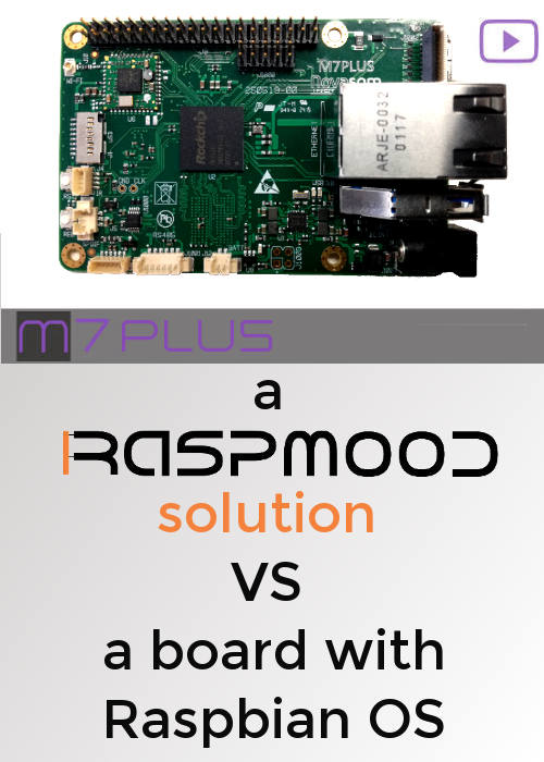 raspmood solution vs board raspbian OS